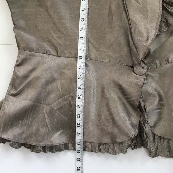 Chez Vouz de France Blouse Silk Size 1X - Picture 7 of 7